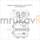 Коробка огнестойкая для о/п 40-0210-FR1.5-6 Е15-Е120 RAL9005 80х80х40