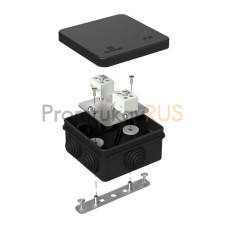Коробка огнестойкая для о/п 40-0210-FR6.0-4 Е15-Е120 RAL9005 80х80х40