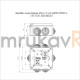 Коробка огнестойкая для о/п 40-0300-FR10.0-4 Е15-Е120 RAL7035 100х100х50 (14 шт/кор)