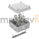 Коробка огнестойкая для о/п 40-0300-FR2.5-8 Е15-Е120 RAL7035 100х100х50 (14 шт/кор)