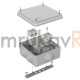Коробка огнестойкая для о/п 40-0300-FR6.0-4 Е15-Е120 RAL7035 100х100х50 (14 шт/кор)