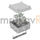 Коробка огнестойкая для о/п 40-0300-FR6.0-6 Е15-Е120 RAL7035 100х100х50 (14 шт/кор)