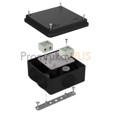 Коробка огнестойкая для о/п 40-0300-FR6.0-4 Е15-Е120 RAL9005 100х100х50 (14 шт/кор)