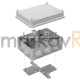 Коробка огнестойкая для о/п 40-0310-FR1.5-4 Е15-Е120 RAL7035 150х110х70 (6 шт/кор)
