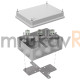 Коробка огнестойкая для о/п 40-0310-FR1.5-6 Е15-Е120 RAL7035 150х110х70 (6 шт/кор)