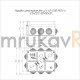 Коробка огнестойкая для о/п 40-0310-FR2.5-4 Е15-Е120 RAL7035 150х110х70 (6 шт/кор)