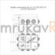 Коробка огнестойкая для о/п 40-0310-FR6.0-10 Е15-Е120 RAL7035 150х110х70 (6 шт/кор)