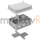 Коробка огнестойкая для о/п 40-0310-FR6.0-4 Е15-Е120 RAL7035 150х110х70 (6 шт/кор)