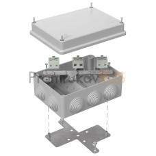 Коробка огнестойкая для о/п 40-0310-FR6.0-6 Е15-Е120 RAL7035 150х110х70 (6 шт/кор)
