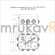 Коробка огнестойкая для о/п 40-0310-FR1.5-8 Е15-Е120 RAL9005 150х110х70 (6 шт/кор)