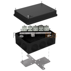 Коробка огнестойкая для о/п 40-0310-FR6.0-10 Е15-Е120 RAL9005 150х110х70 (6 шт/кор)
