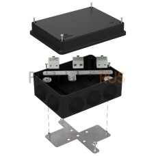 Коробка огнестойкая для о/п 40-0310-FR6.0-6 Е15-Е120 RAL9005 150х110х70 (6 шт/кор)