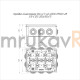 Коробка огнестойкая для о/п 40-0320-FR10.0-28 Е15-Е120 RAL7035 200х150х75 (5 шт/кор)