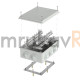 Коробка огнестойкая для о/п 40-0320-FR2.5-28 Е15-Е120 RAL7035 200х150х75 (5 шт/кор)