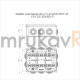 Коробка огнестойкая для о/п 40-0320-FR2.5-28 Е15-Е120 RAL7035 200х150х75 (5 шт/кор)