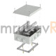 Коробка огнестойкая для о/п 40-0320-FR6.0-28 Е15-Е120 RAL7035 200х150х75 (5 шт/кор)
