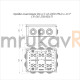 Коробка огнестойкая для о/п 40-0320-FR6.0-4-12-Р Е15-Е60 RAL7035 200х150х75 (5 шт/кор)