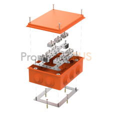 Коробка огнестойкая для о/п 40-0320-FR6.0-4-18-Р Е15-Е60 RAL2004 200х150х75 (5 шт/кор)