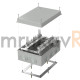 Коробка огнестойкая для о/п 40-0330-FR2.5-28 Е15-Е120 RAL7035 260х175х90 (7 шт/кор)
