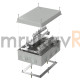 Коробка огнестойкая для о/п 40-0330-FR2.5-40 Е15-Е120 RAL7035 260х175х90 (7 шт/кор)
