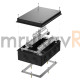 Коробка огнестойкая для о/п 40-0330-FR2.5-40 Е15-Е120 RAL9005 260х175х90 (7 шт/кор)