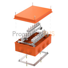 Коробка огнестойкая для о/п 40-0330-FR10.0-40 Е15-Е120 RAL2004 260х175х90 (7 шт/кор)