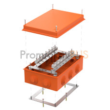 Коробка огнестойкая для о/п 40-0330-FR2.5-28 Е15-Е120 RAL2004 260х175х90 (7 шт/кор)