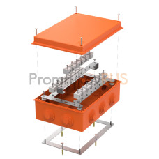 Коробка огнестойкая для о/п 40-0330-FR6.0-40 Е15-Е120 RAL2004 260х175х90 (7 шт/кор)