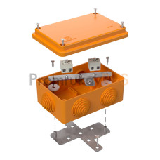 Коробка огнестойкая для о/п 40-0340-FR1.5-4 Е15-Е120 RAL2004 120х80х50 (20 шт/кор)