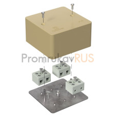 Коробка огнестойкая для кабель-канала 40-0460-FR10.0-6 Е15-Е120 RAL1001 85х85х45 (44 шт/кор)