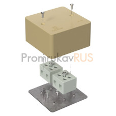 Коробка огнестойкая для кабель-канала 40-0460-FR16.0-4 Е15-Е120 RAL1001 85х85х45 (44 шт/кор)