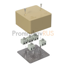 Коробка огнестойкая для кабель-канала 40-0460-FR2.5-10 Е15-Е120 RAL1001 85х85х45 (44 шт/кор)