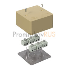 Коробка огнестойкая для кабель-канала 40-0460-FR2.5-12 Е15-Е120 RAL1001 85х85х45 (44 шт/кор)