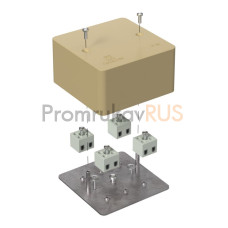 Коробка огнестойкая для кабель-канала 40-0460-FR2.5-8 Е15-Е120 RAL1001 85х85х45 (44 шт/кор)