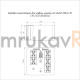 Фотография Коробка огнестойкая для кабель-канала 40-0460-FR6.0-10 Е15-Е120 RAL1001 85х85х45 (44 шт/кор), артикул 40-0460-1001-FR6.0-10
