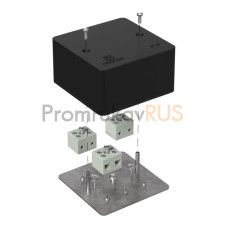 Коробка огнестойкая для кабель-канала 40-0460-FR6.0-6 Е15-Е120 RAL9005 85х85х45 (44 шт/кор)