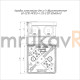 Фотография Коробка огнестойкая для о/п двухкомпонентная 60-0210-FR10.0-4 Е15-Е120 RAL9005 80х80х40 (44 шт/кор), артикул 60-0210-9005-FR10.0-4