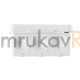Фотография Коробка распределительная 60-0213-9003 для прямого монтажа двухкомпонентная безгалогенная (HF) белая 80х80х40 (132шт/кор), артикул 60-0213-9003