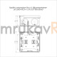 Фотография Коробка огнестойкая для о/п двухкомпонентная 60-0300-FR2.5-4 Е15-Е120 RAL7035 100х100х50 (14 шт/кор), артикул 60-0300-7035-FR2.5-4