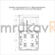 Фотография Коробка огнестойкая для о/п двухкомпонентная 60-0300-FR2.5-8 Е15-Е120 RAL9003 100х100х50 (14 шт/уп), артикул 60-0300-9003-FR2.5-8