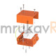 Коробка металлическая огнестойкая 70-0240-FR6.0-4 Е15-Е120 80х80х35