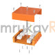 Коробка металлическая огнестойкая 70-0370-FR10.0-12 Е15-Е120 130х130х35