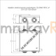 Коробка металлическая огнестойкая 70-0380-FR2.5-12 E15-E120 RAL2003 150x150x60 (6 шт/кор)