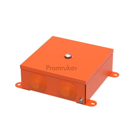 Коробка металлическая огнестойкая 70-0380-FR2.5-12 E15-E120 RAL2003 150x150x60 (6 шт/кор)