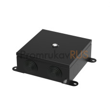 Коробка металлическая черная 150х150х60 (6 шт/кор)