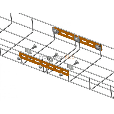 Фотография Пластина соединительная для проволочного лотка, артикул PR08.2282