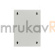 Корпус металлический с монтажной панелью Стандарт ЩМП-00 IP31 300х220х155