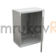 Корпус металлический с монтажной панелью Стандарт ЩМП-2-0 IP31 500х400х220