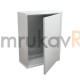 Корпус металлический с монтажной панелью Стандарт ЩМП-3-0 IP31 650х500х220