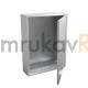 Корпус металлический с монтажной панелью Стандарт ЩМП-3-1 IP31 650х500х150